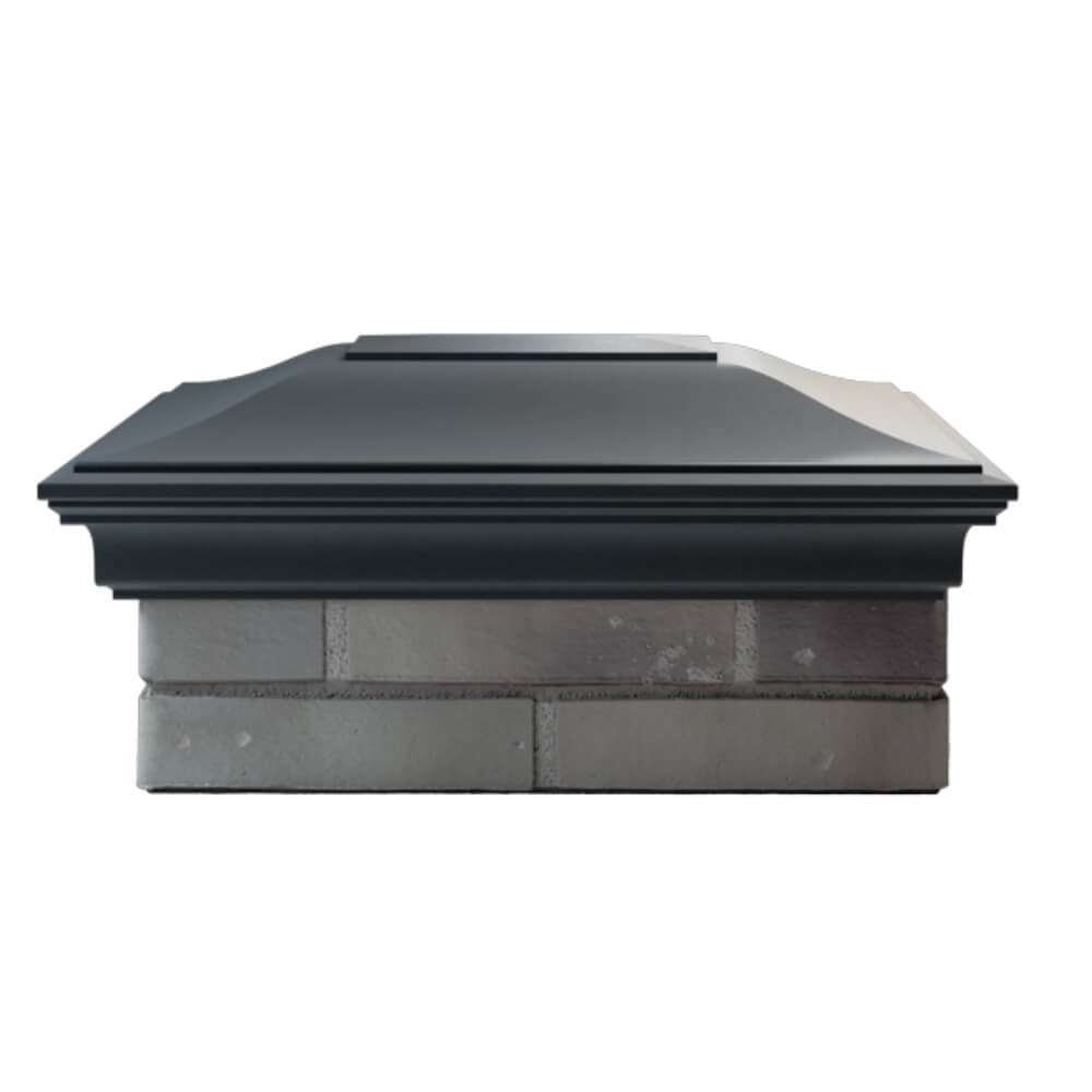 Колпак Zking Монблан Серый на столб 2х1.5 кирпича (515х385мм) в Севастополе фото