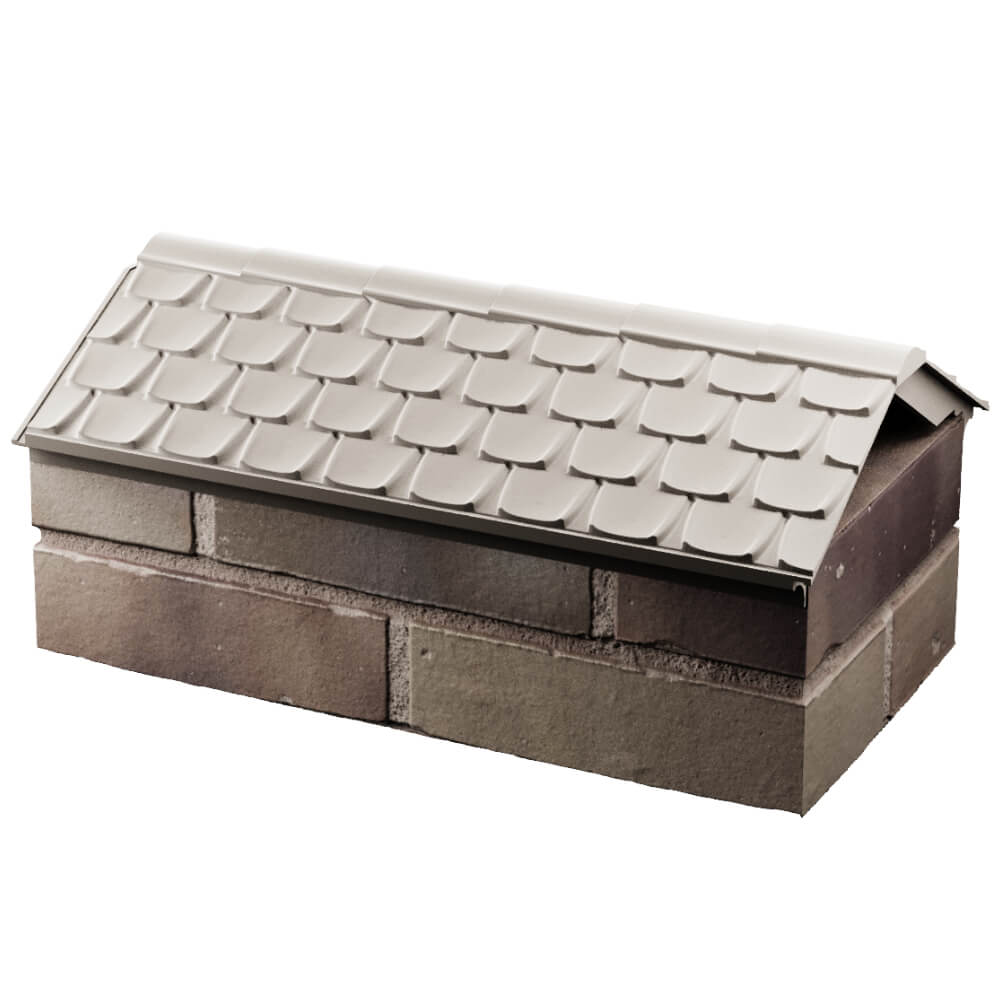 Парапет Zking Эльбрус Бежевый с посадкой на 1 кирпич (255мм) в Севастополе фото