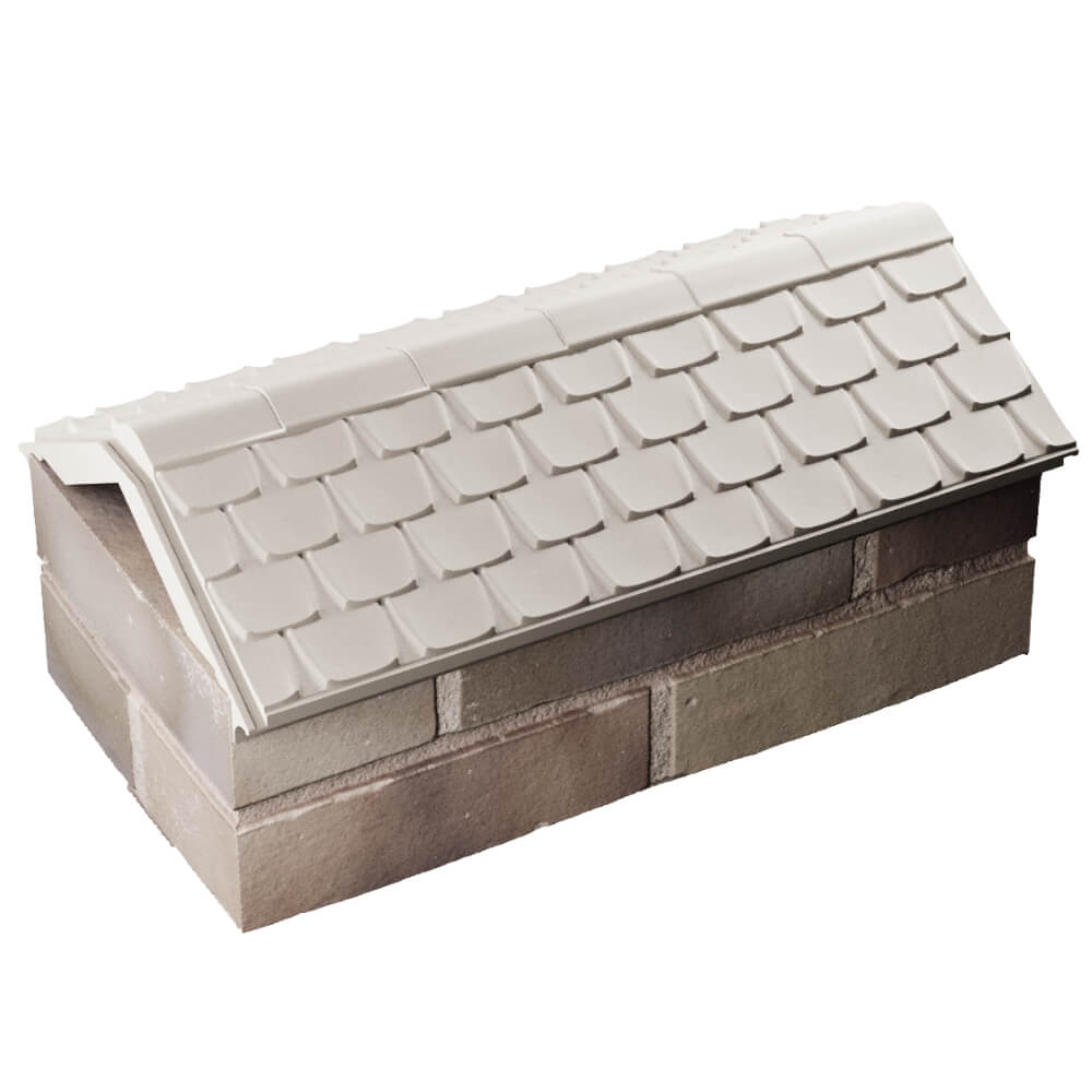 Парапет Zking Эльбрус Бежевый с посадкой на 1 кирпич (255мм) в Севастополе фото