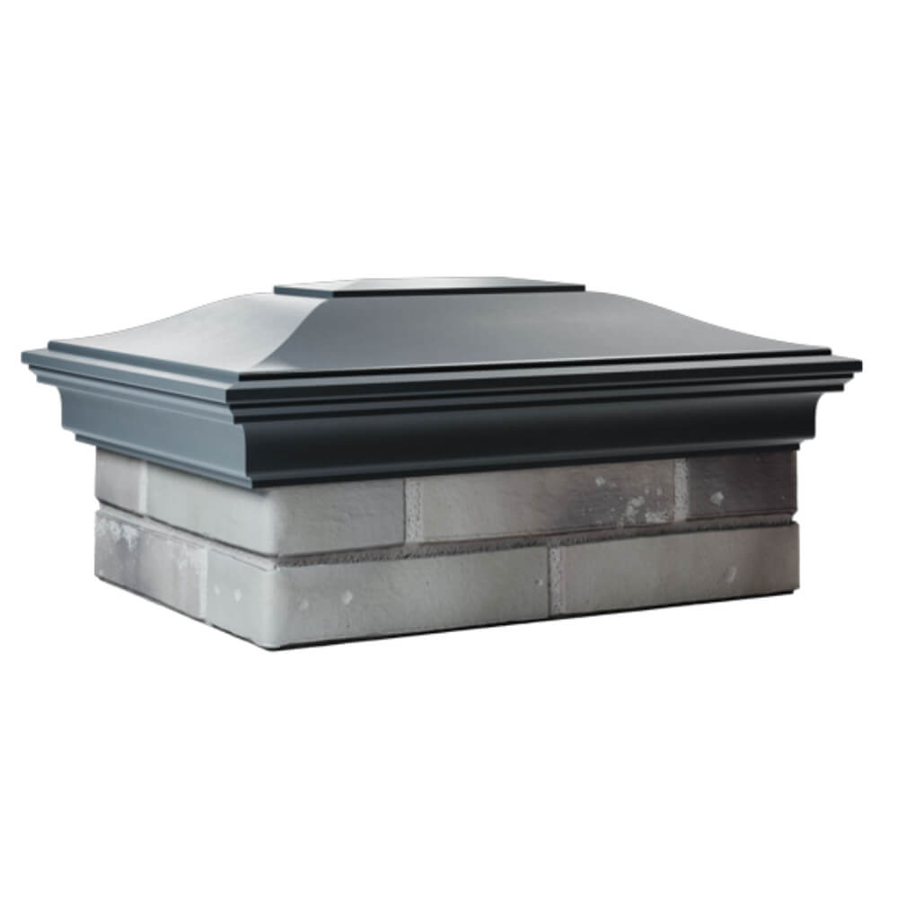 Колпак Zking Монблан Серый на столб 2х1.5 кирпича (515х385мм) в Севастополе фото