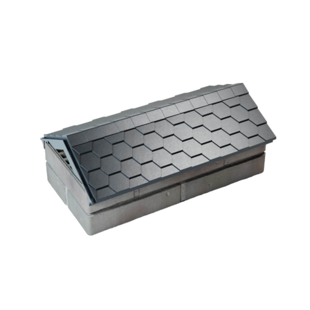 Парапет Zking Эверест Серый с посадкой на 1 кирпич (200/225/255мм) в Севастополе фото