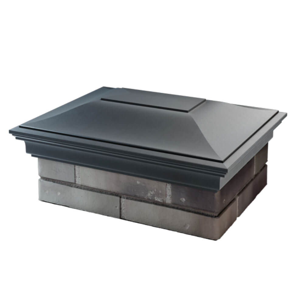 Колпак Zking Монблан Серый на столб 2х1.5 кирпича (515х385мм) в Севастополе фото