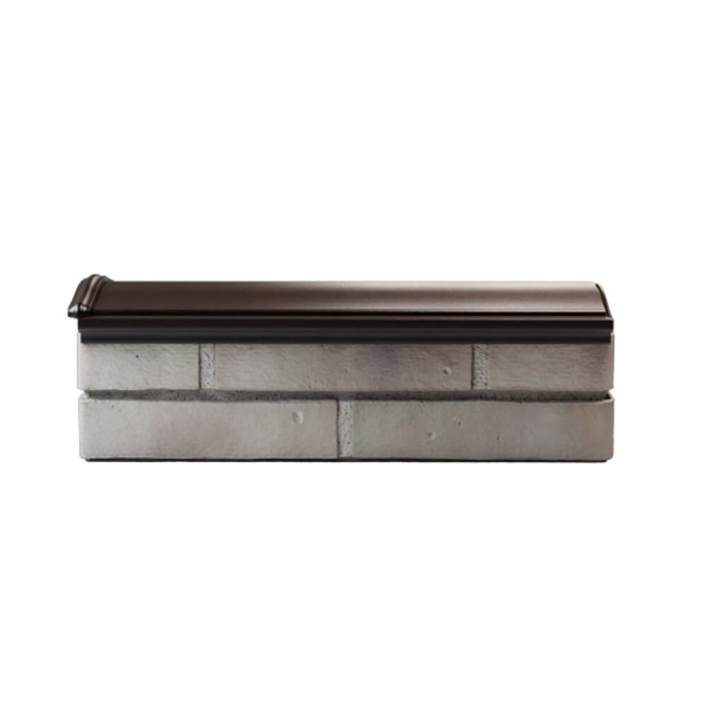 Парапет Zking Монблан Коричневый посадка на 0.5 кирпича (130мм) в Севастополе фото