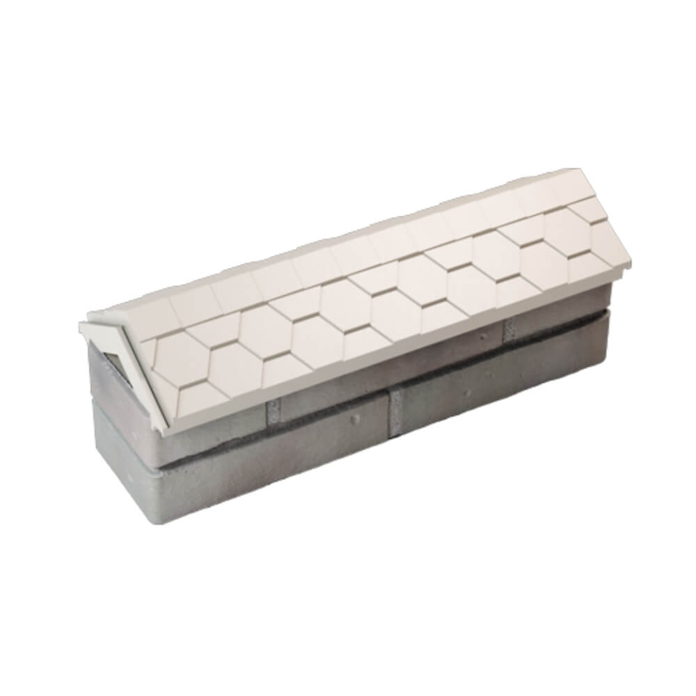 Парапет Zking Эверест Бежевый с посадкой на 0.5 кирпича (130мм) в Севастополе фото