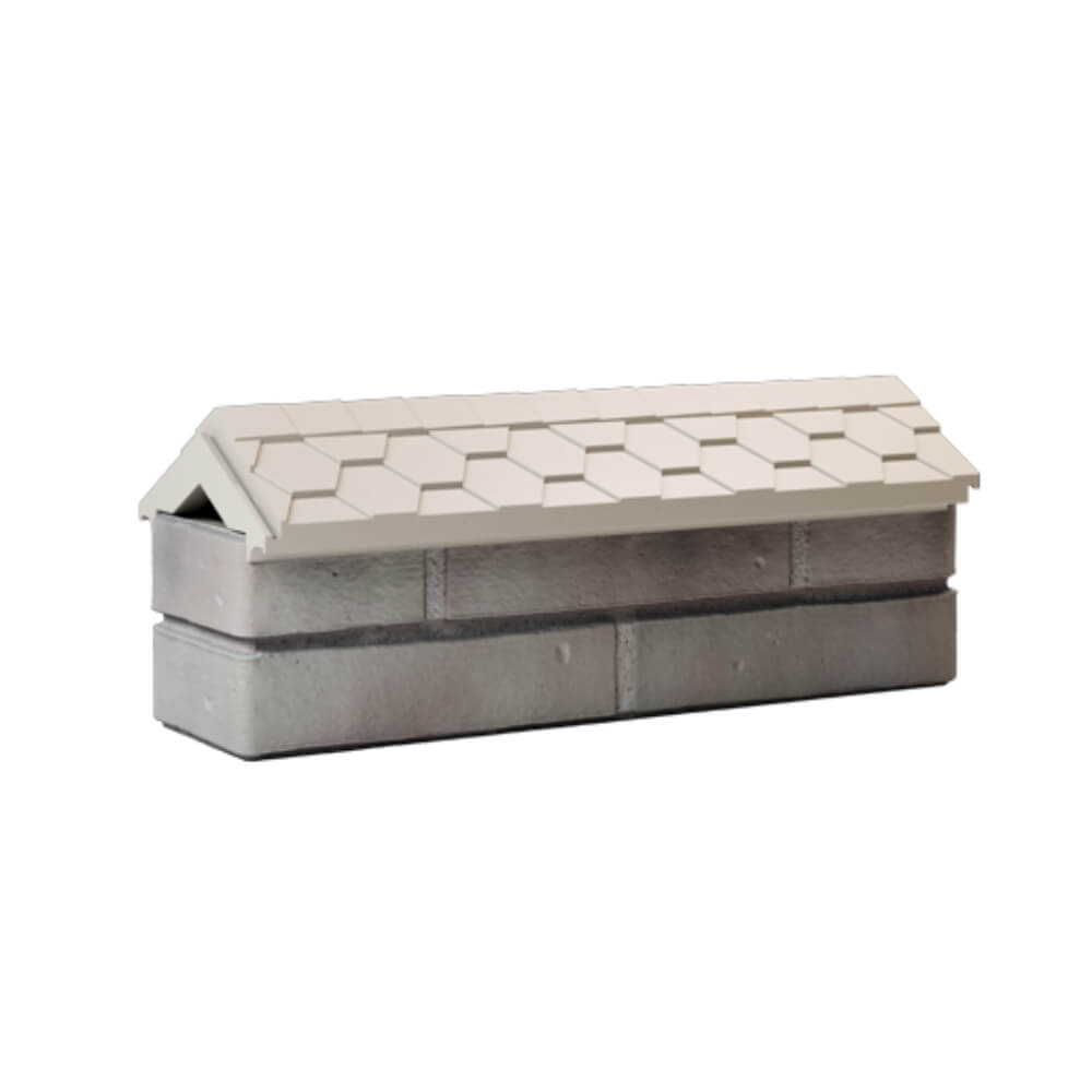 Парапет Zking Эверест Бежевый с посадкой на 0.5 кирпича (130мм) Севастополь фото