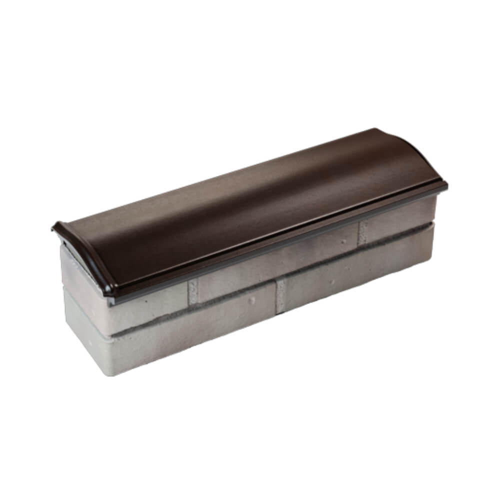 Парапет Zking Монблан Коричневый посадка на 0.5 кирпича (130мм) в Севастополе фото