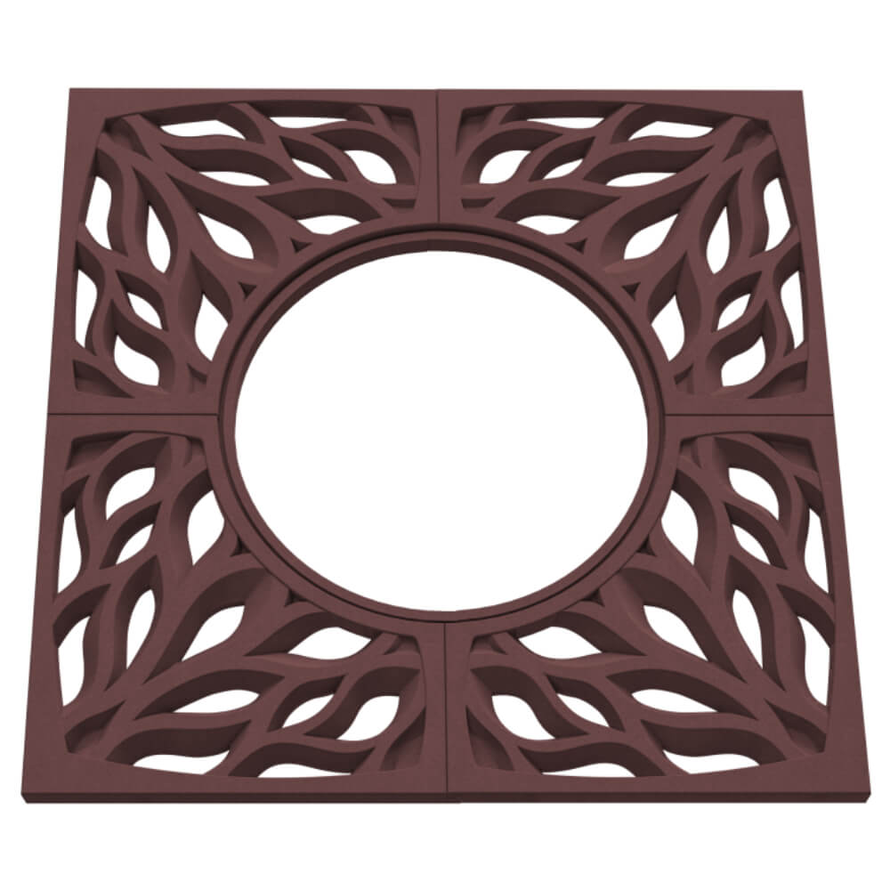 Приствольная решетка для дерева ZKING CRUST 1.2х1.2м Коричневая в Севастополе фото