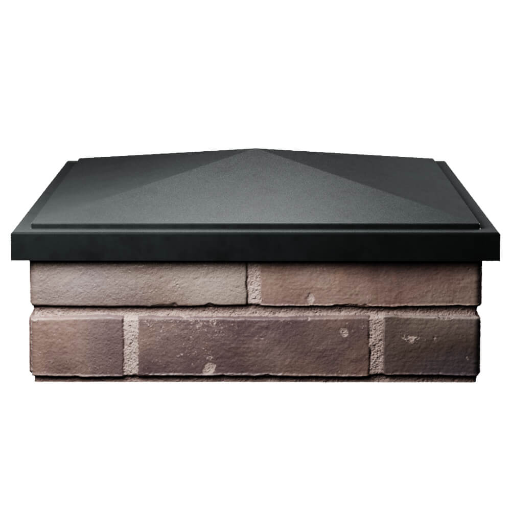 Колпак Zking БонаМоно Черный на столб 2х2 кирпича (515х515, 530х530мм) Севастополь фото