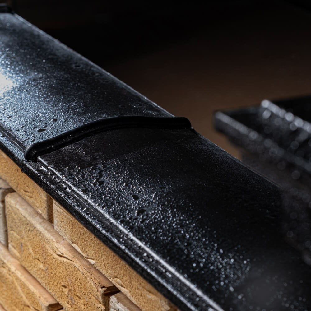 Парапет Zking Монблан Черный посадка на 0.5 кирпича (130мм) в Севастополе фото