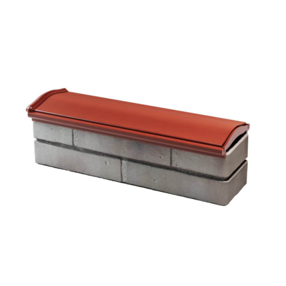 Парапет Zking Монблан Красный посадка на 0.5 кирпича (130мм) в Севастополе фото