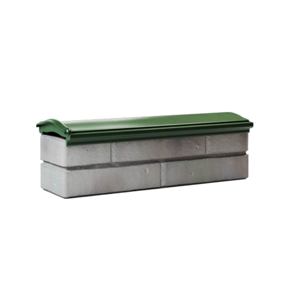 Парапет Zking Монблан Зеленый посадка на 0.5 кирпича (130мм) Севастополь фото