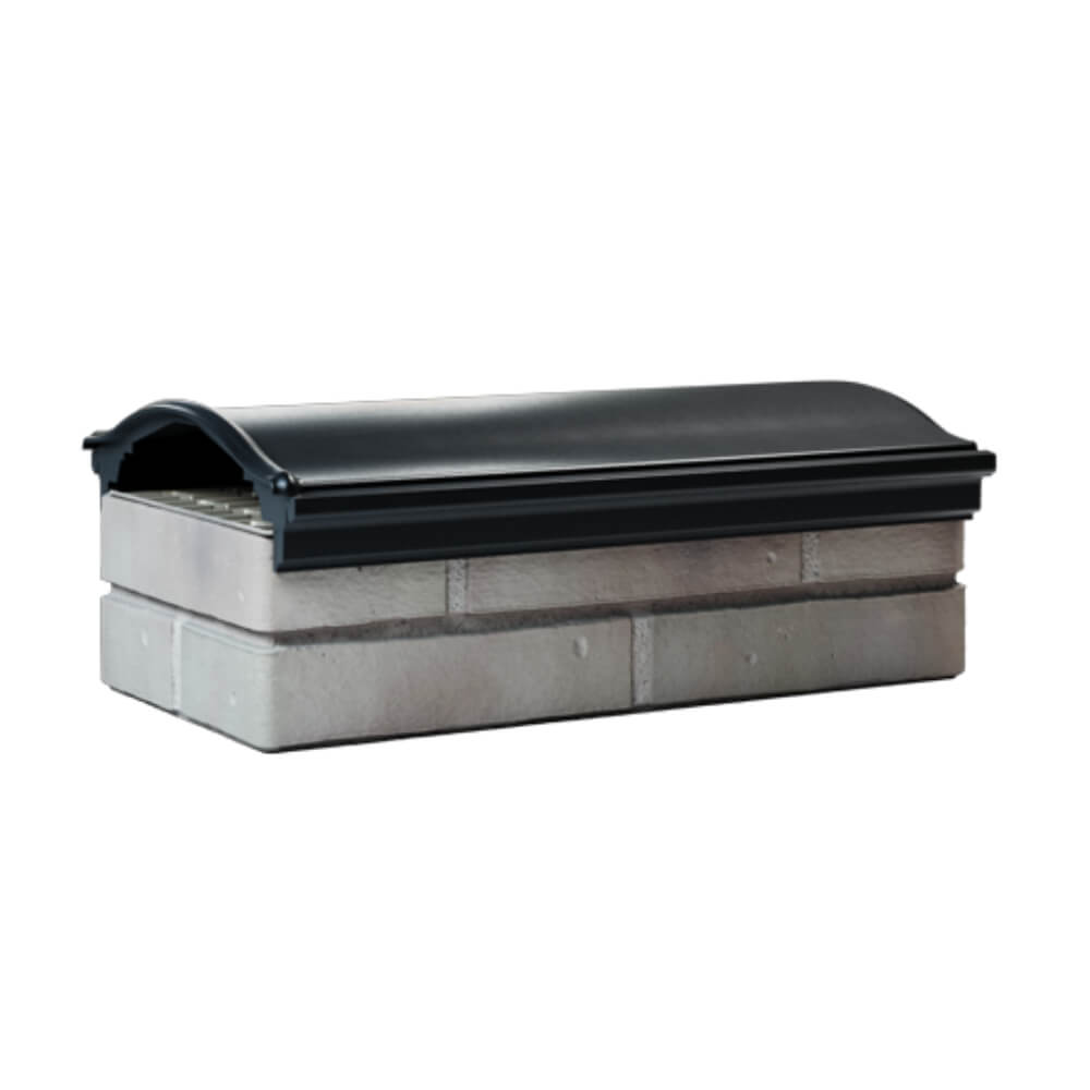 Парапет Zking Монблан Черный посадка на 1 кирпич (200/225/255мм) Севастополь фото