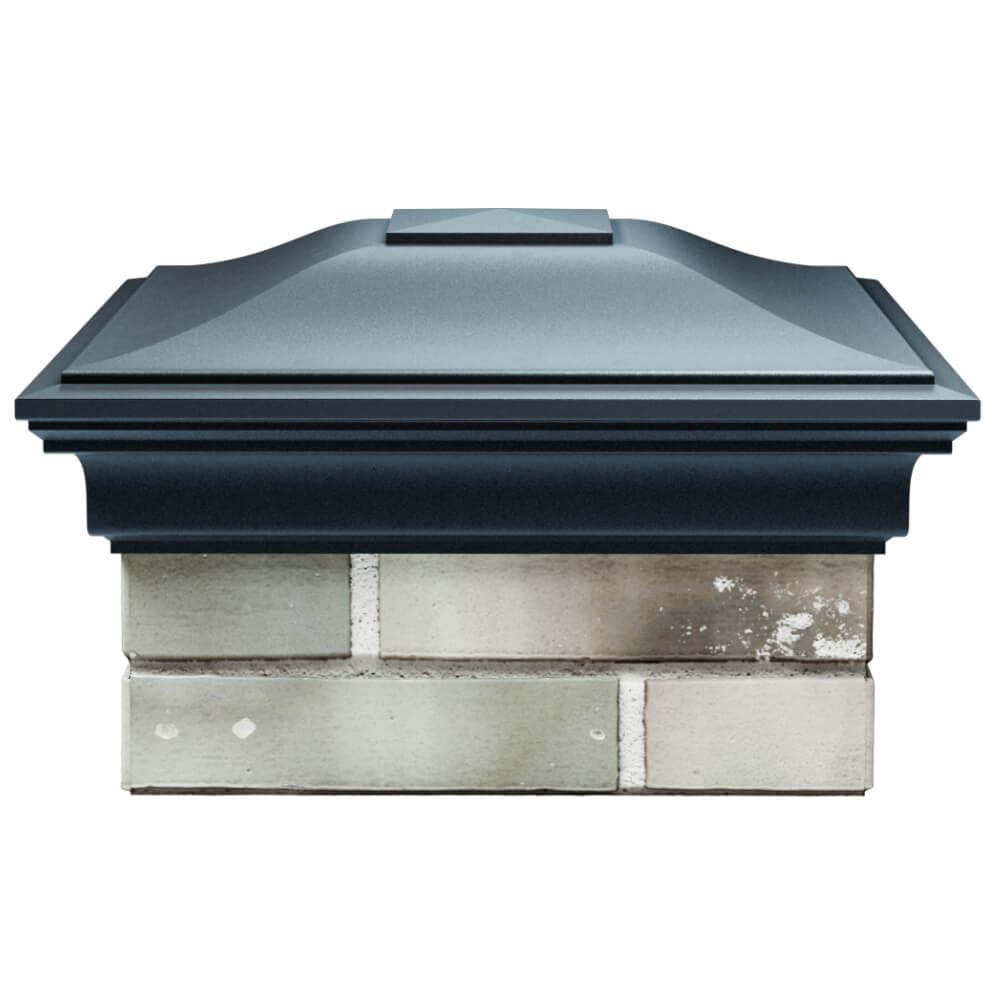 Колпак Zking Монблан Серый на столб 1.5х1.5 кирпича (385х385мм) Севастополь фото