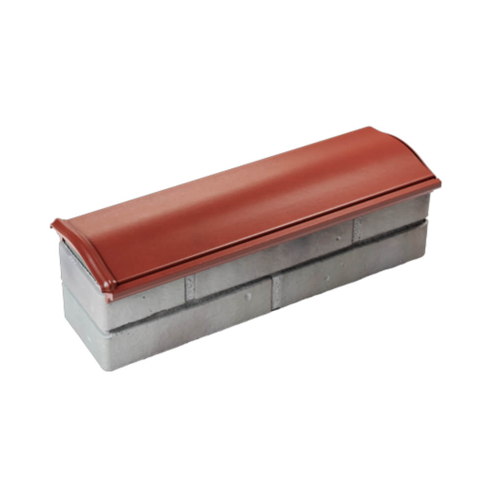 Парапет Zking Монблан Красный посадка на 0.5 кирпича (130мм) в Севастополе фото