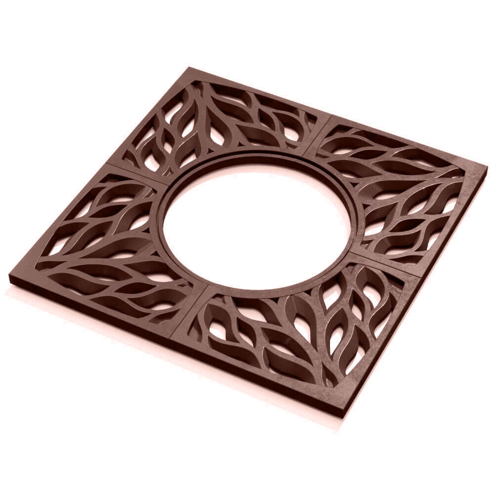 Приствольная решетка для дерева ZKING CRUST 1.2х1.2м Коричневая в Севастополе фото