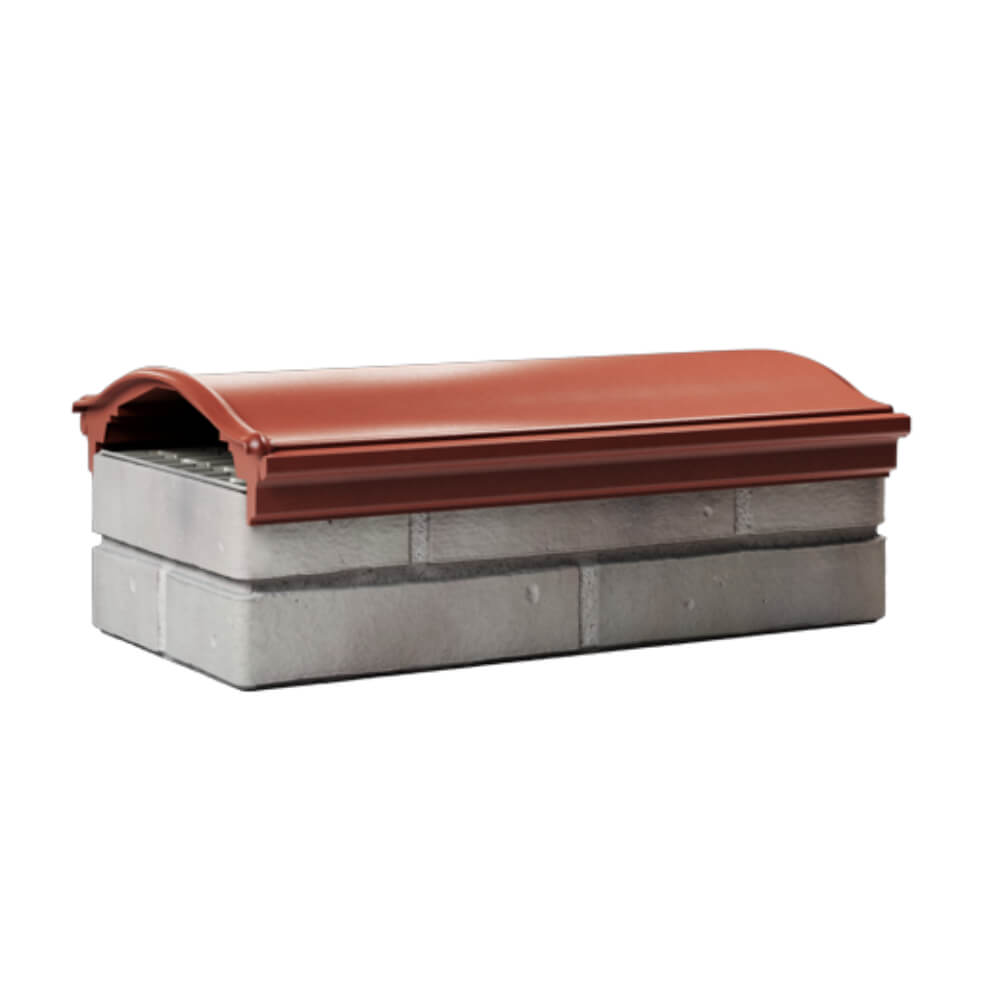 Парапет Zking Монблан Красный посадка на 1 кирпич (200/225/255мм) Севастополь фото