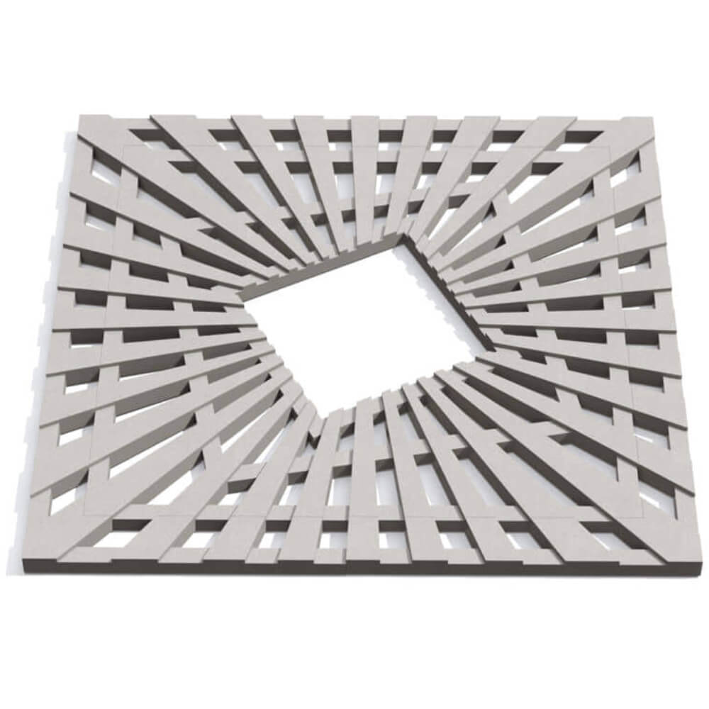 Приствольная решетка для дерева ZKING ATMOSPHERE 1.2х1.2м Бежевая Севастополь фото