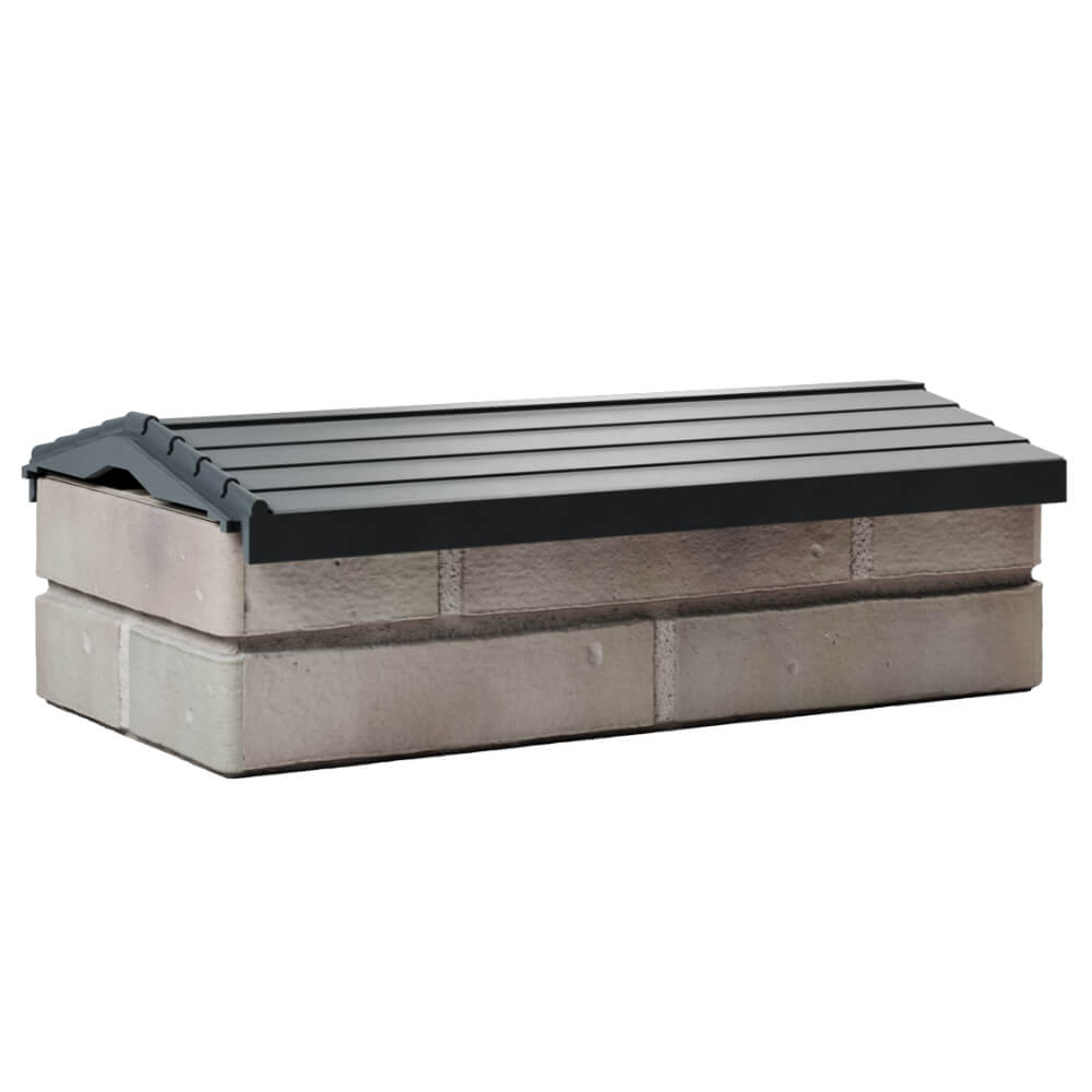 Парапет Zking Бона ХайТек Серый с посадкой на 1 кирпич (200/225/255мм) Севастополь фото