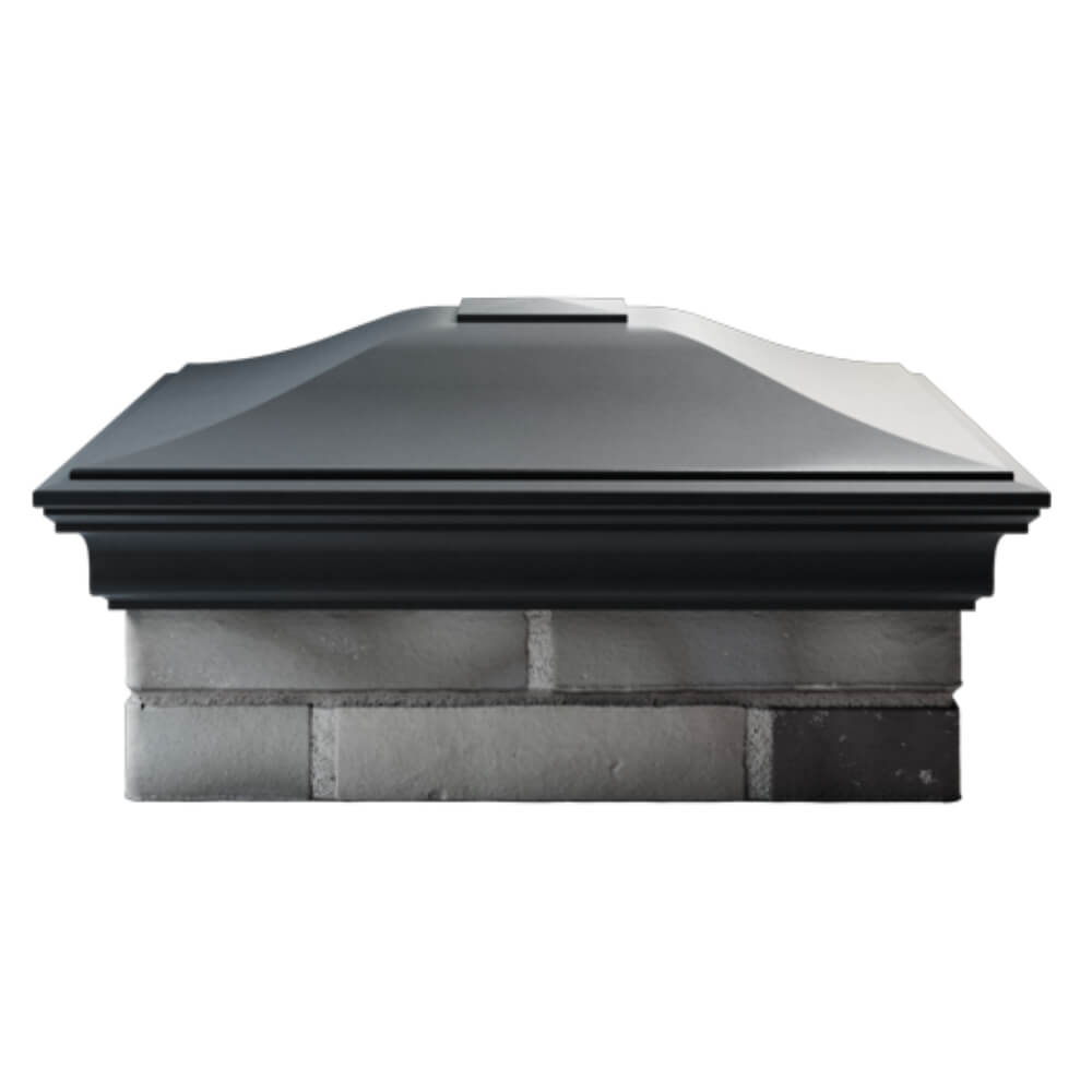 Колпак Zking Монблан Серый на столб 2х2 кирпича (515х515мм) в Севастополе фото