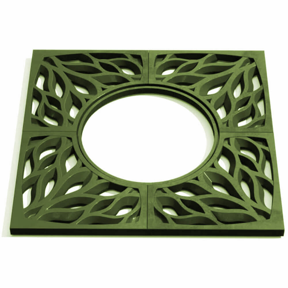 Приствольная решетка для дерева ZKING CRUST 1.2х1.2м Зеленая Севастополь фото