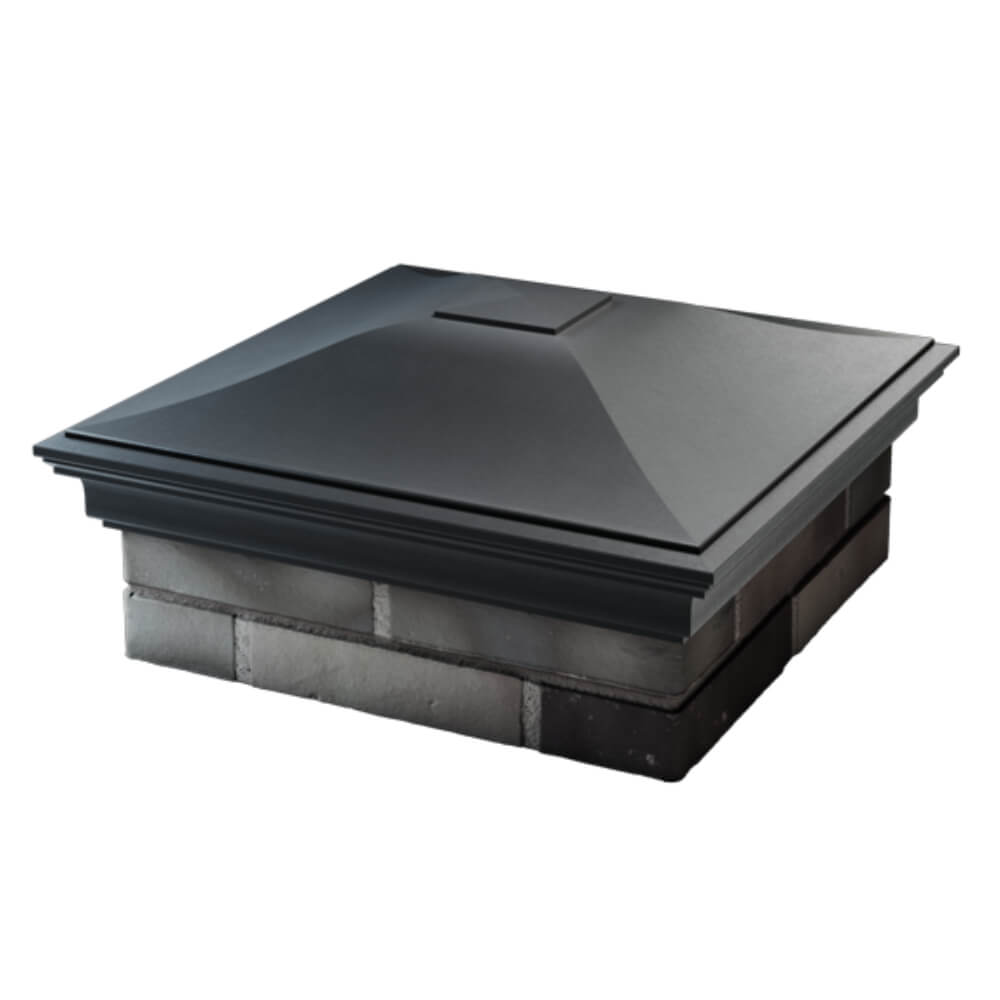 Колпак Zking Монблан Серый на столб 2х2 кирпича (515х515мм) в Севастополе фото