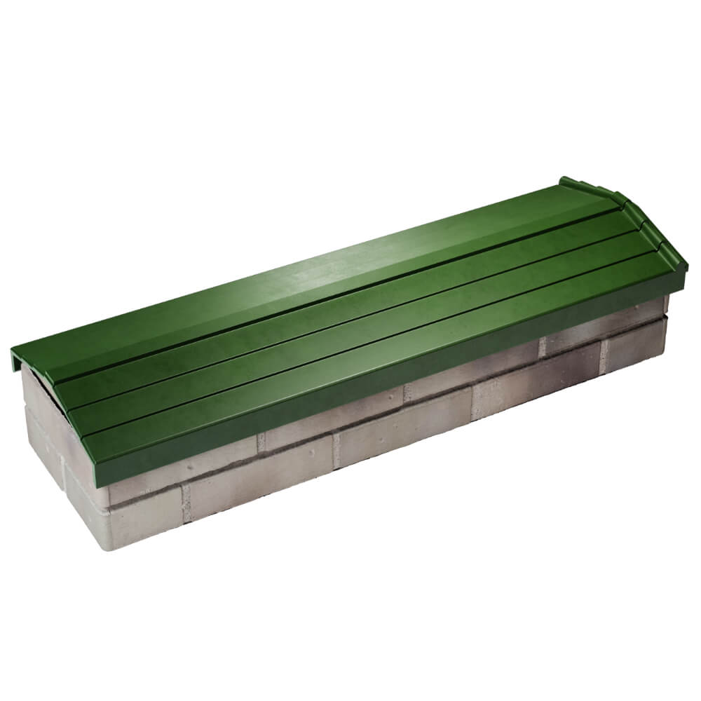 Парапет Zking Бона ХайТек Зеленый посадка на 0.5 кирпича (130мм) в Севастополе фото