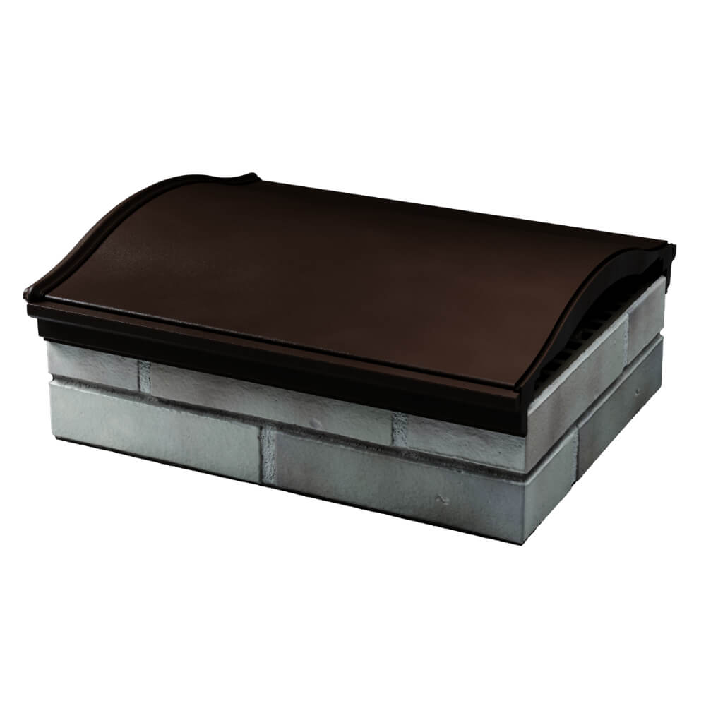 Парапет Zking Монблан Коричневый посадка на 1.5 кирпича (355/385мм) в Севастополе фото