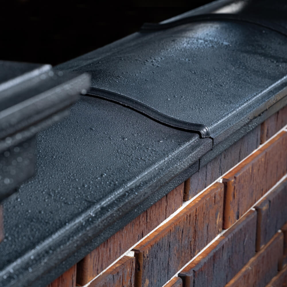 Парапет Zking Монблан Черный посадка на 0.5 кирпича (130мм) в Севастополе фото