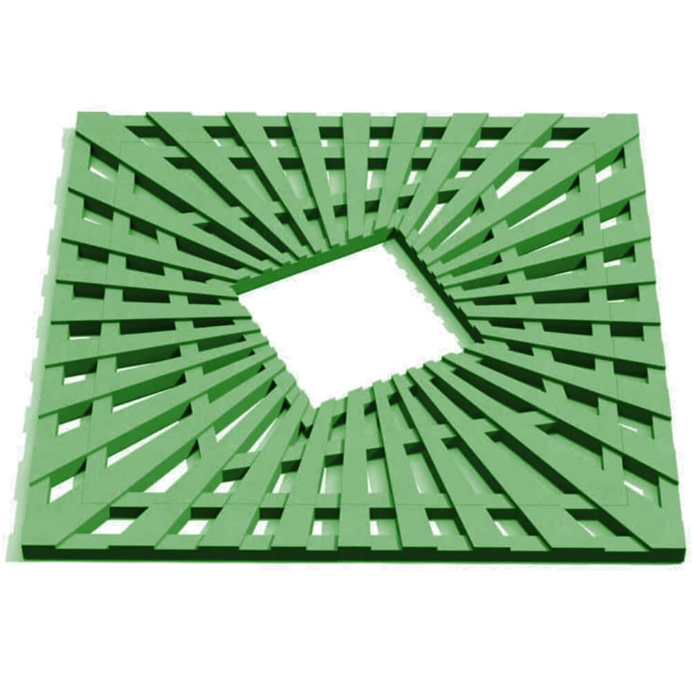 Приствольная решетка для дерева ZKING ATMOSPHERE 1.2х1.2м Зеленая Севастополь фото