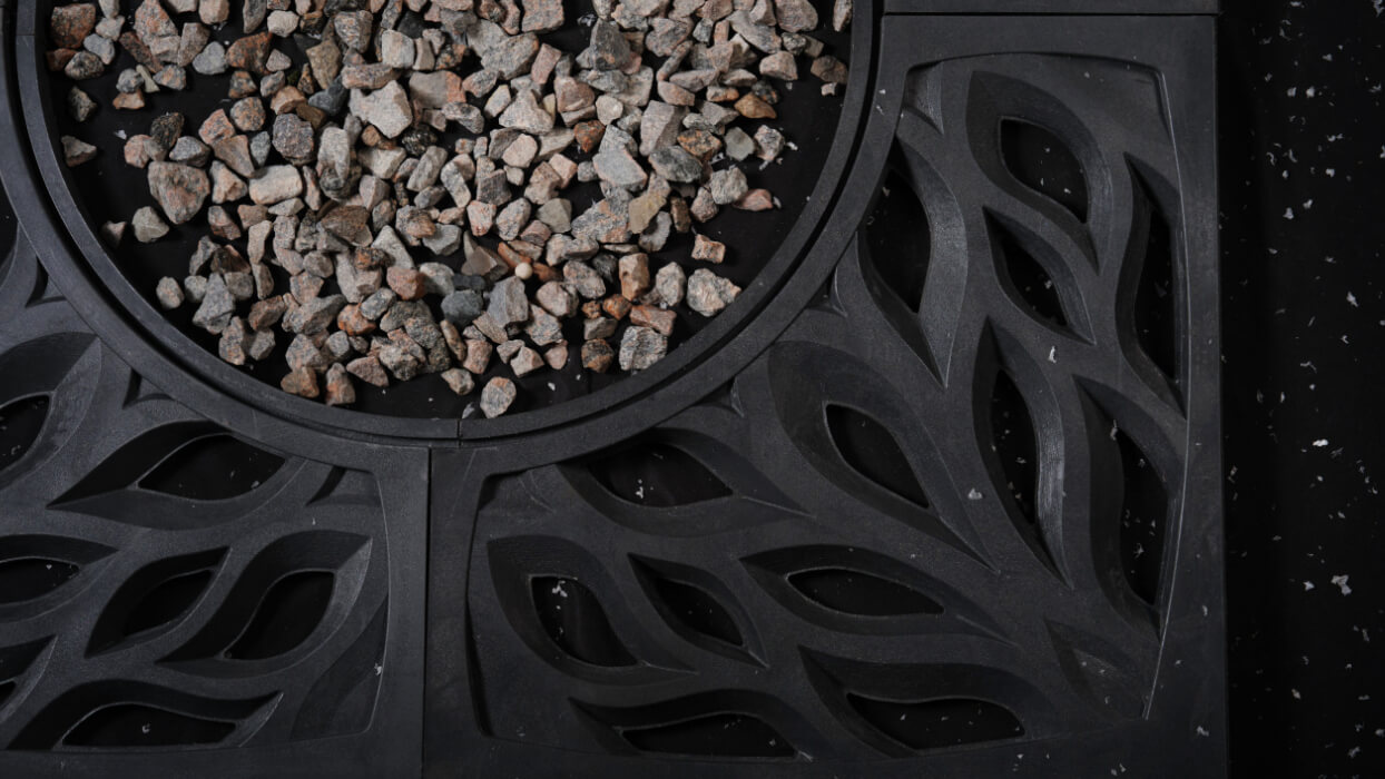 Приствольная решетка для дерева ZKING CRUST 1.2х1.2м Черная в Севастополе фото