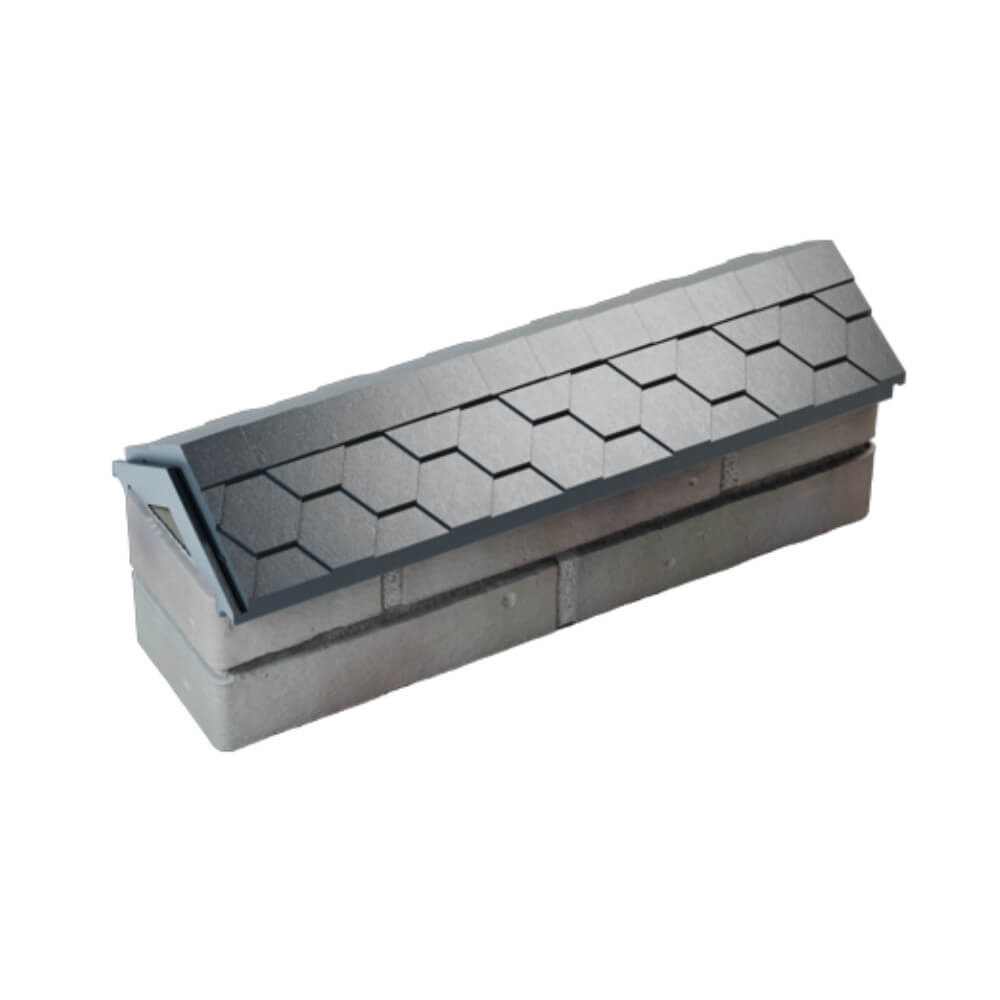 Парапет Zking Эверест Серый с посадкой на 0.5 кирпича (130мм) в Севастополе фото